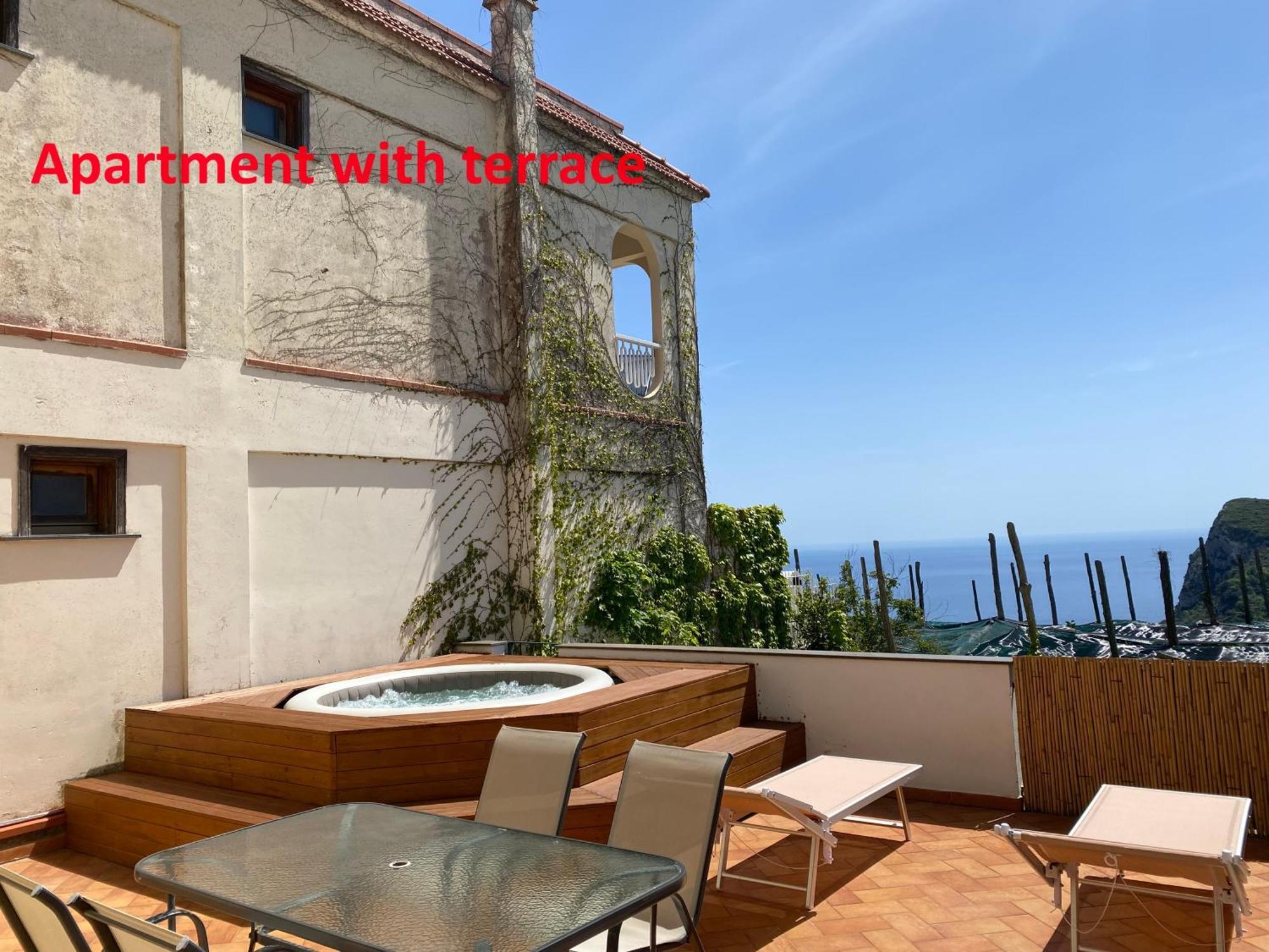 Villa Mariel Suites & Apartment Massa Lubrense Dış mekan fotoğraf